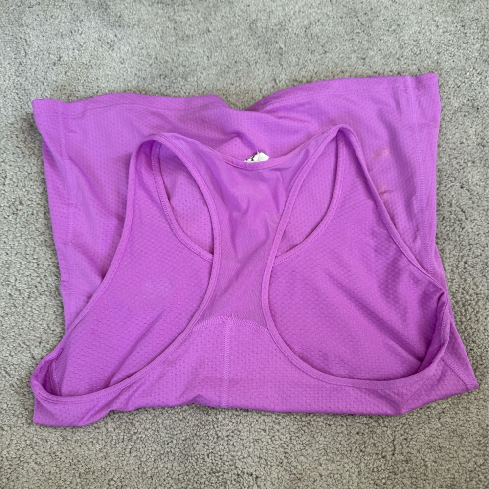 Under Armour Lavender Racerback Tank - Picture 3 of 5